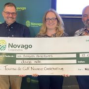 Novago Coopérative remet 12 000$ aux banques alimentaires du Québec